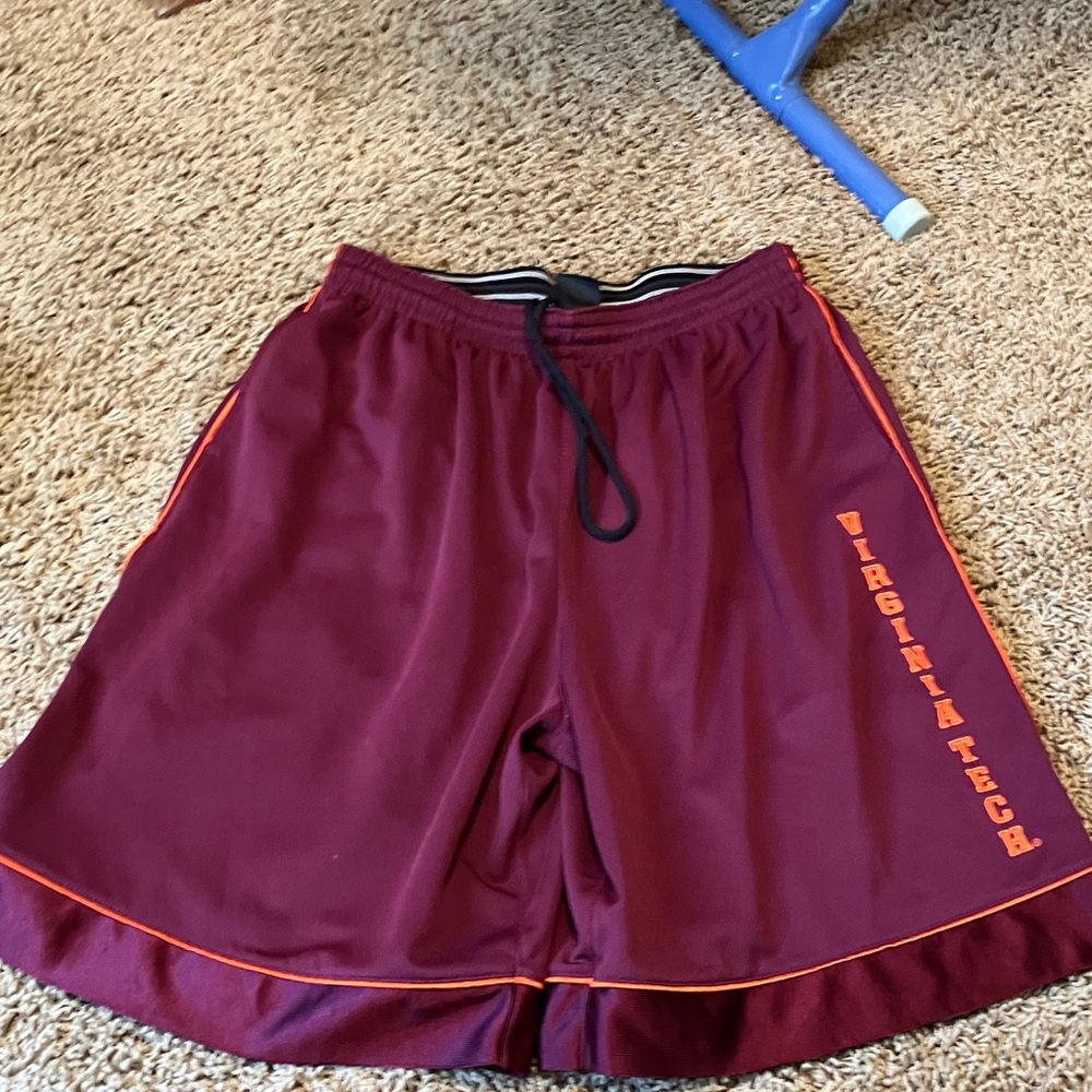 Virginia Tech Men's Athletic Shorts - Maroon